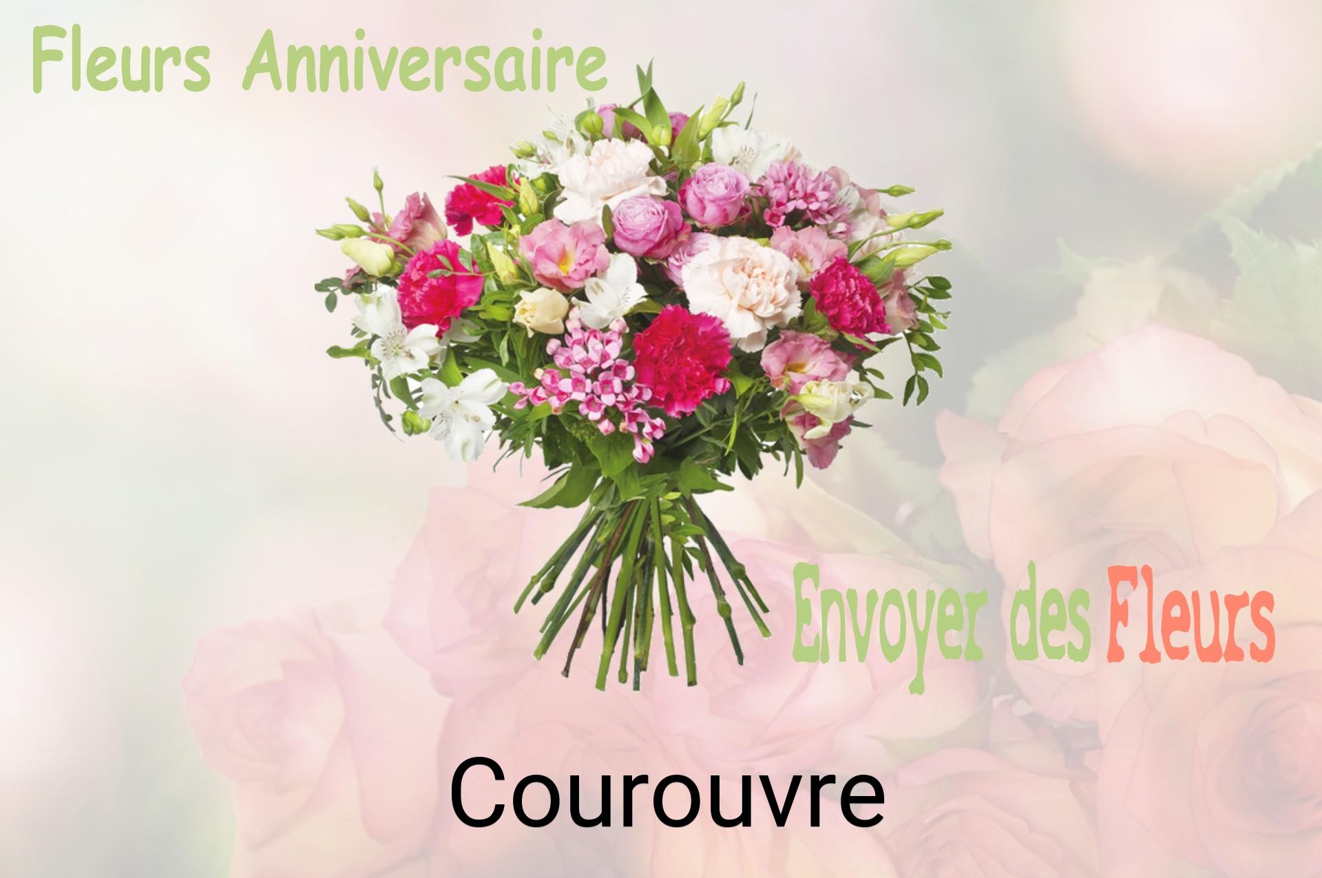 Bouquet de fleurs d’anniversaire livré à Courouvre